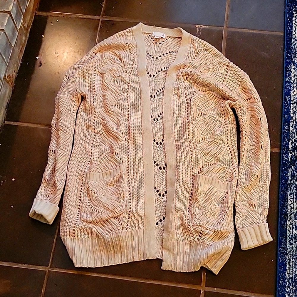 Long cardigan sweater